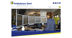 Desktop Screenshot of ambulanceoost.nl